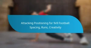 Attacking Positioning for 9v9 Football: Spacing, Runs, Creativity